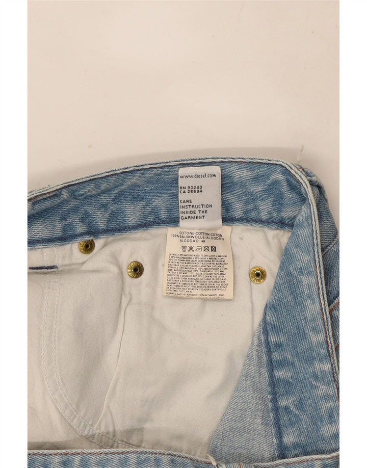 Diesel feminino bootcut jeans W32 L34 azul algodão