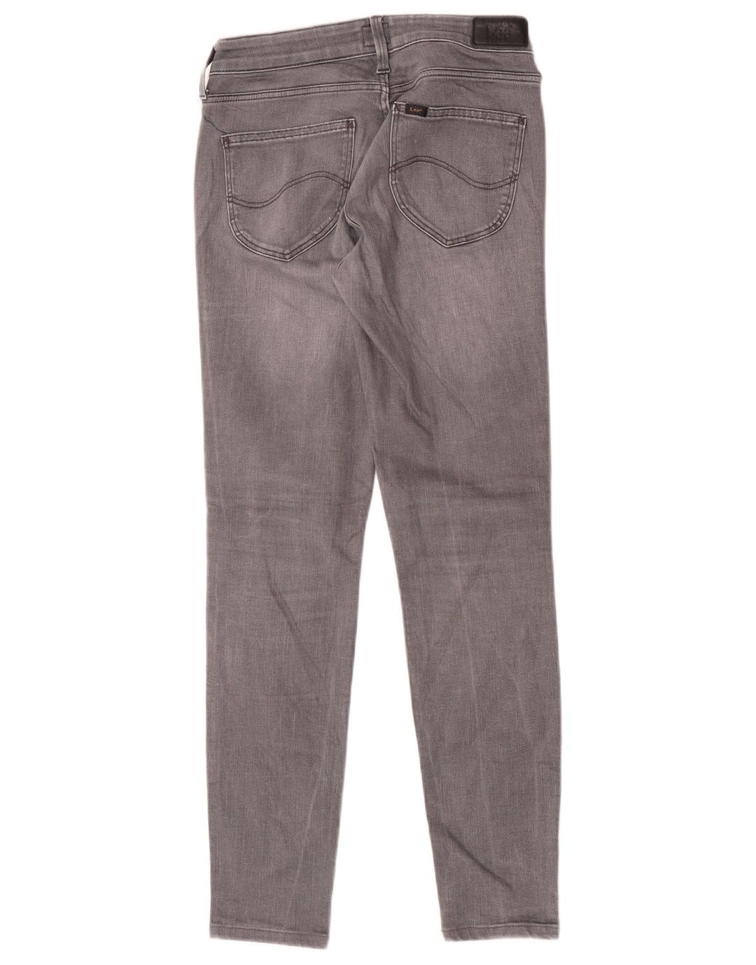 Jeans skinny feminino Lee W26 L28 cinza