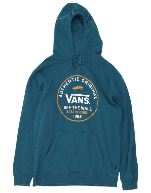Vans Mens Graphic Hoodie Jumper Médio Azul