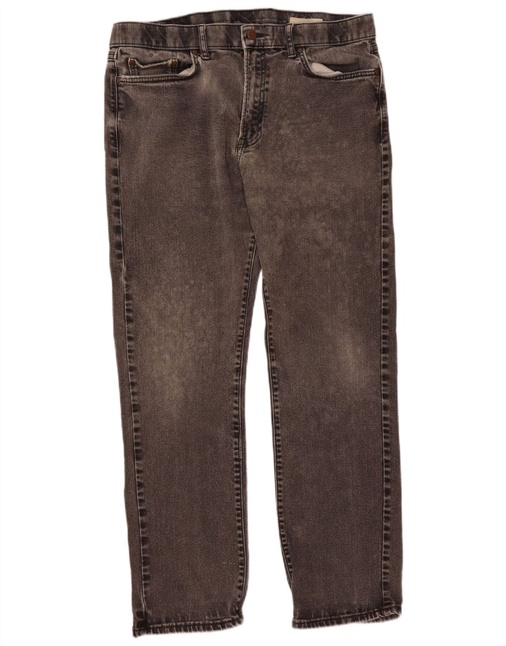 Jeans retos masculinos Marks & Spencer W38 L31 algodão preto