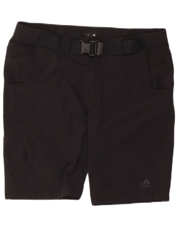 Adidas Mens Cargo Shorts W38 XL Preto Nylon