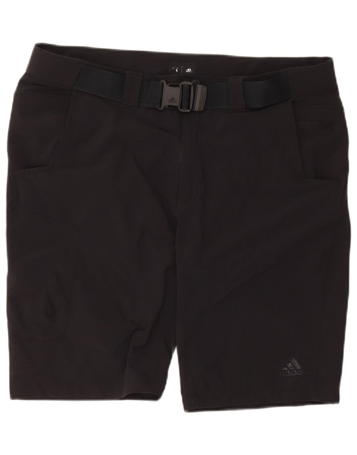 Adidas Mens Cargo Shorts W38 XL Preto Nylon