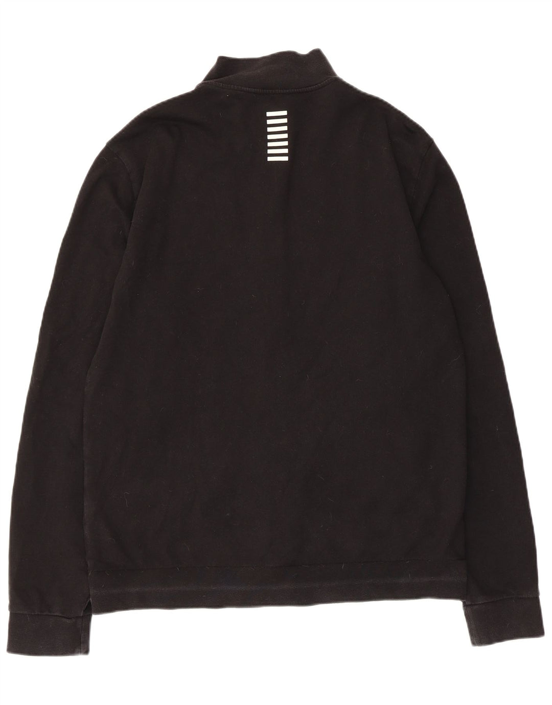 Jaqueta masculina Emporio Armani com agasalho gráfico 2XL algodão preto