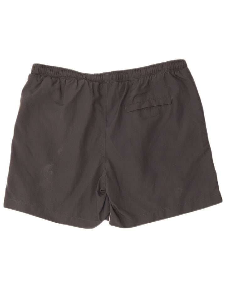 Shorts de natação masculino Lotto grande poliéster cinza