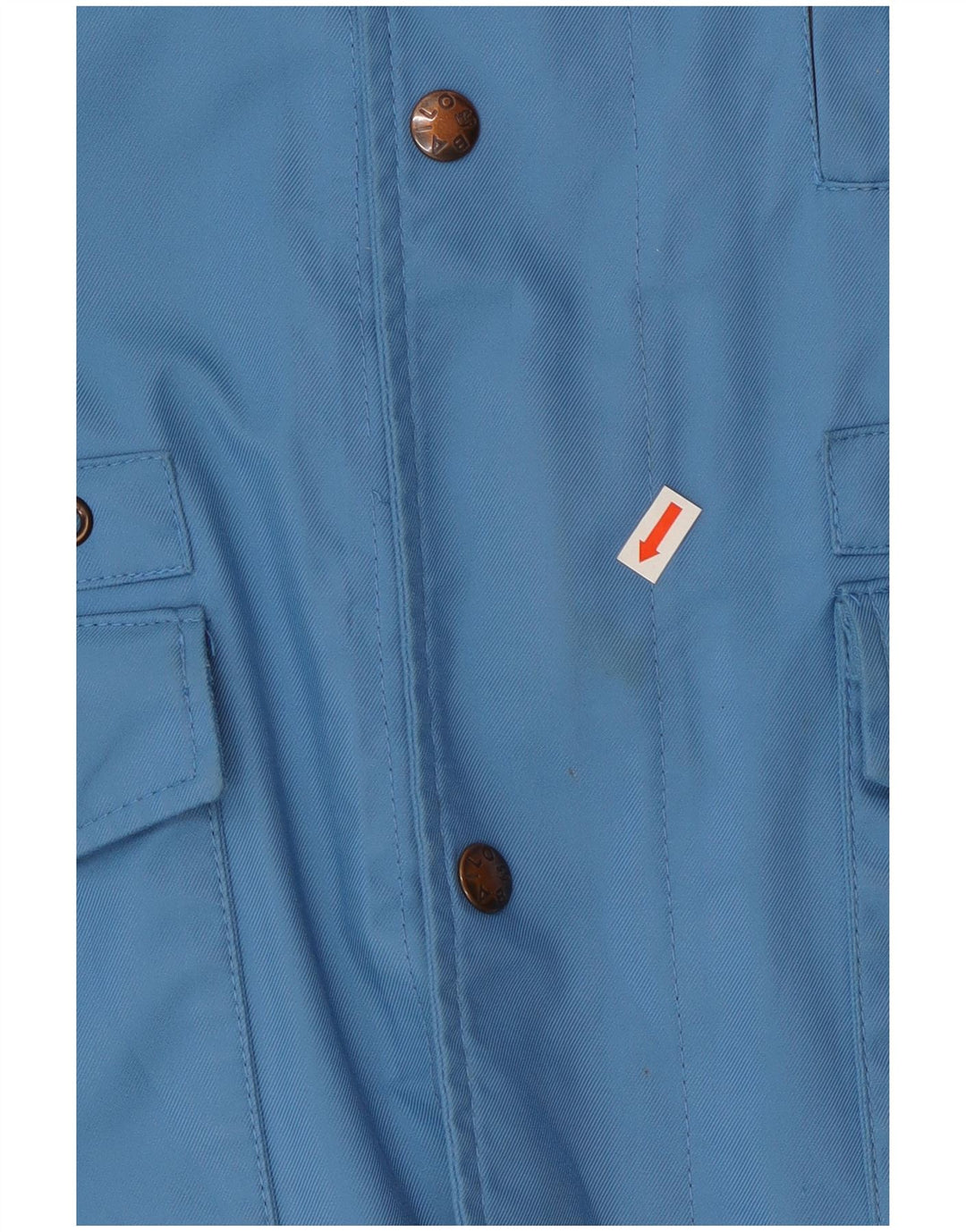 Jaqueta de chuva masculina Bailo Gore-Tex com capuz IT 46 pequena azul poliamida moderna