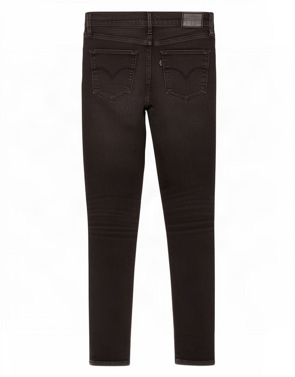 Calça jeans feminina Levi's 720 Super Skinny W26 L28 algodão preto