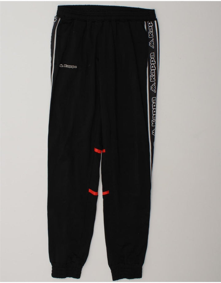 Calça de treino masculina Kappa Graphic Joggers médio preto