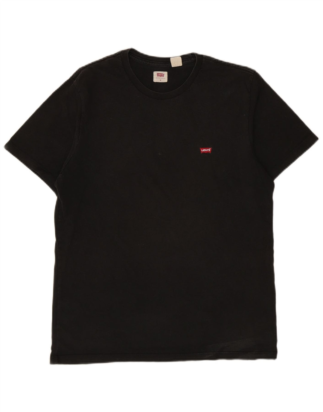 Camiseta masculina LEVI'S Top médio algodão preto