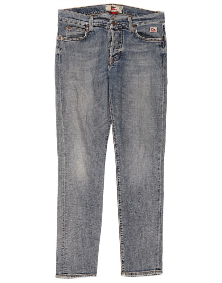 Calça jeans feminina Roy Rogers W34 L32 azul algodão