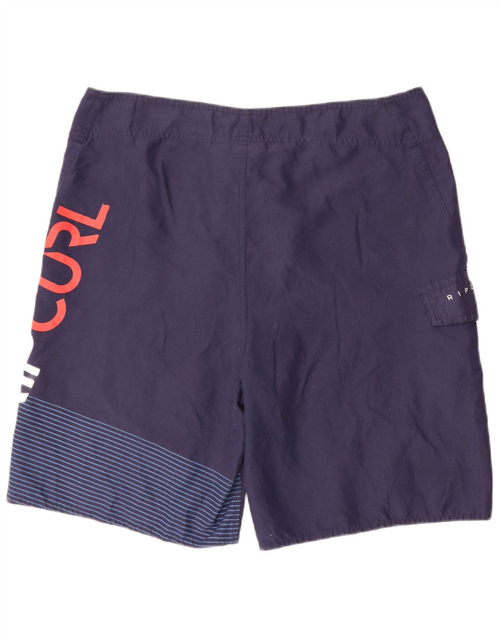 Shorts de natação masculino Rip Curl Graphic XL azul marinho poliéster