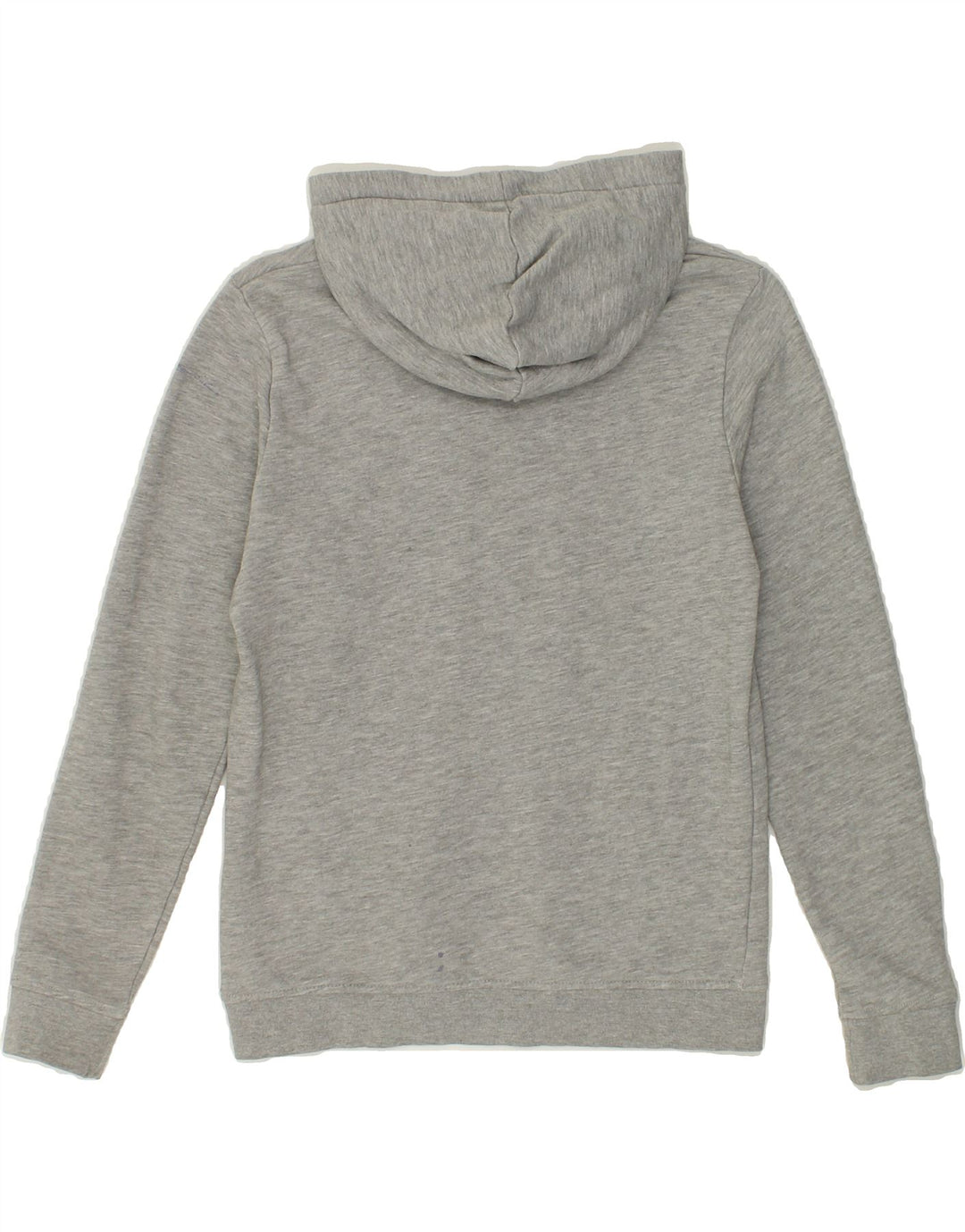 ELLESSE Boys Graphic Hoodie Jumper 11-12 Years Grey Cotton Vintage Ellesse and Second-Hand Ellesse from Messina Hembry 