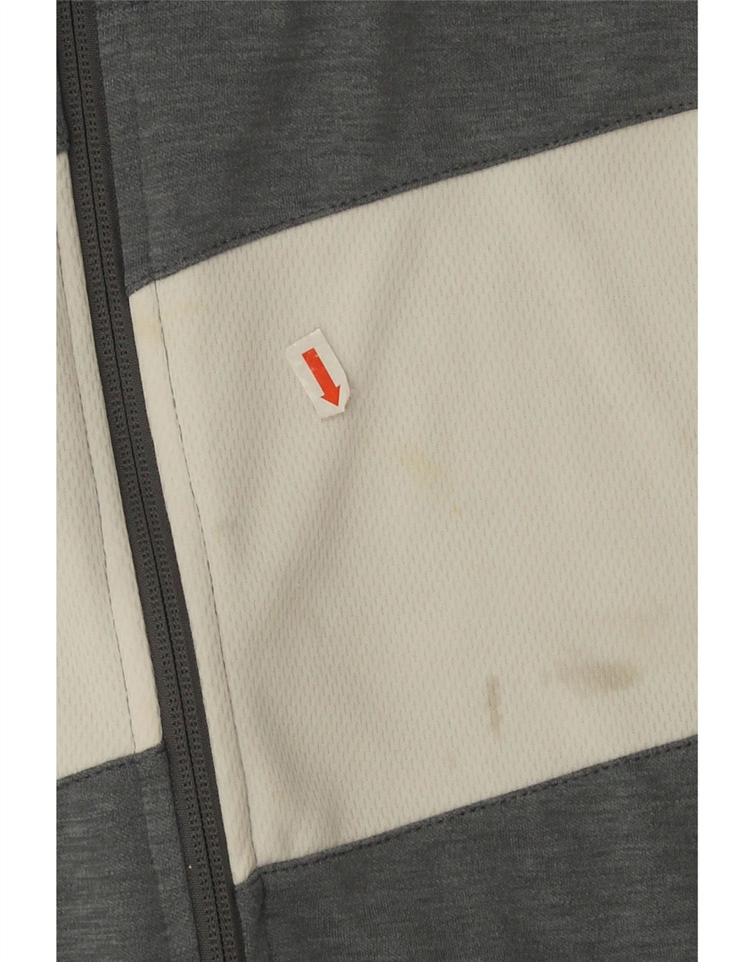 Jaqueta Nike Mens Dri Fit Tracksuit Top Grande Cinza Colourblock Poliéster