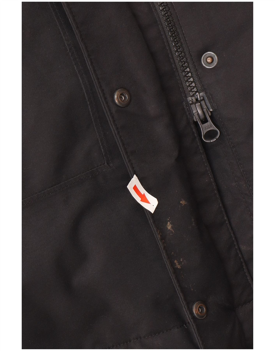 Casaco acolchoado feminino The North Face UK 10 pequeno algodão preto
