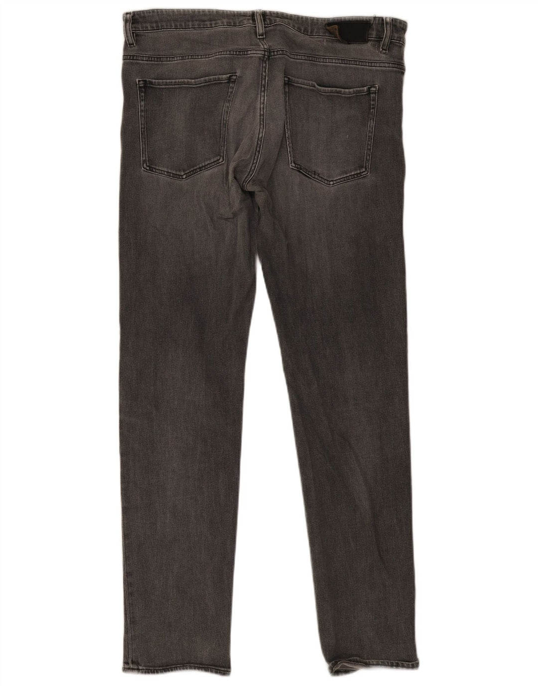 Hugo Boss Masculino Slim Jeans W38 L34 Cinza Algodão