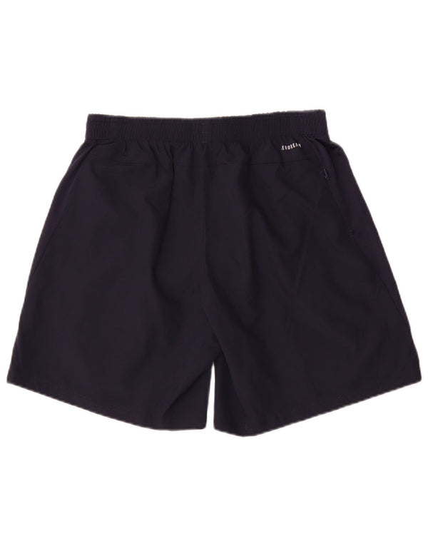 Adidas Mens Aeroready Sport Shorts Médio Azul Marinho Poliéster