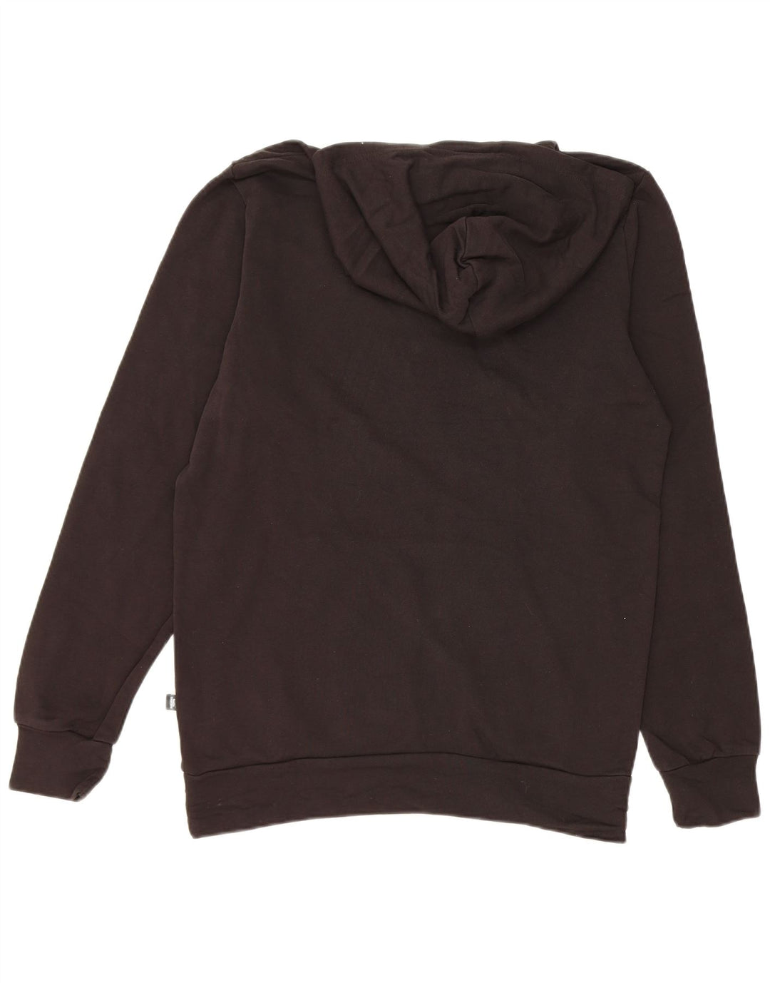 PUMA Mens Hoodie Jumper Médio Algodão Preto