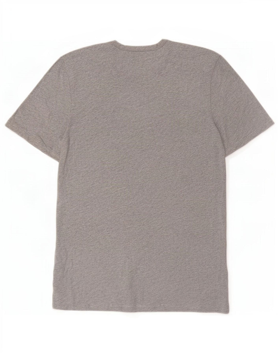 Camiseta masculina Hugo Boss Top algodão cinza médio