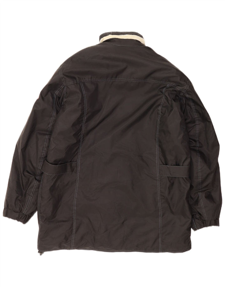 Jaqueta Oxford Mens Racer Reino Unido 42 XL Preto Nylon