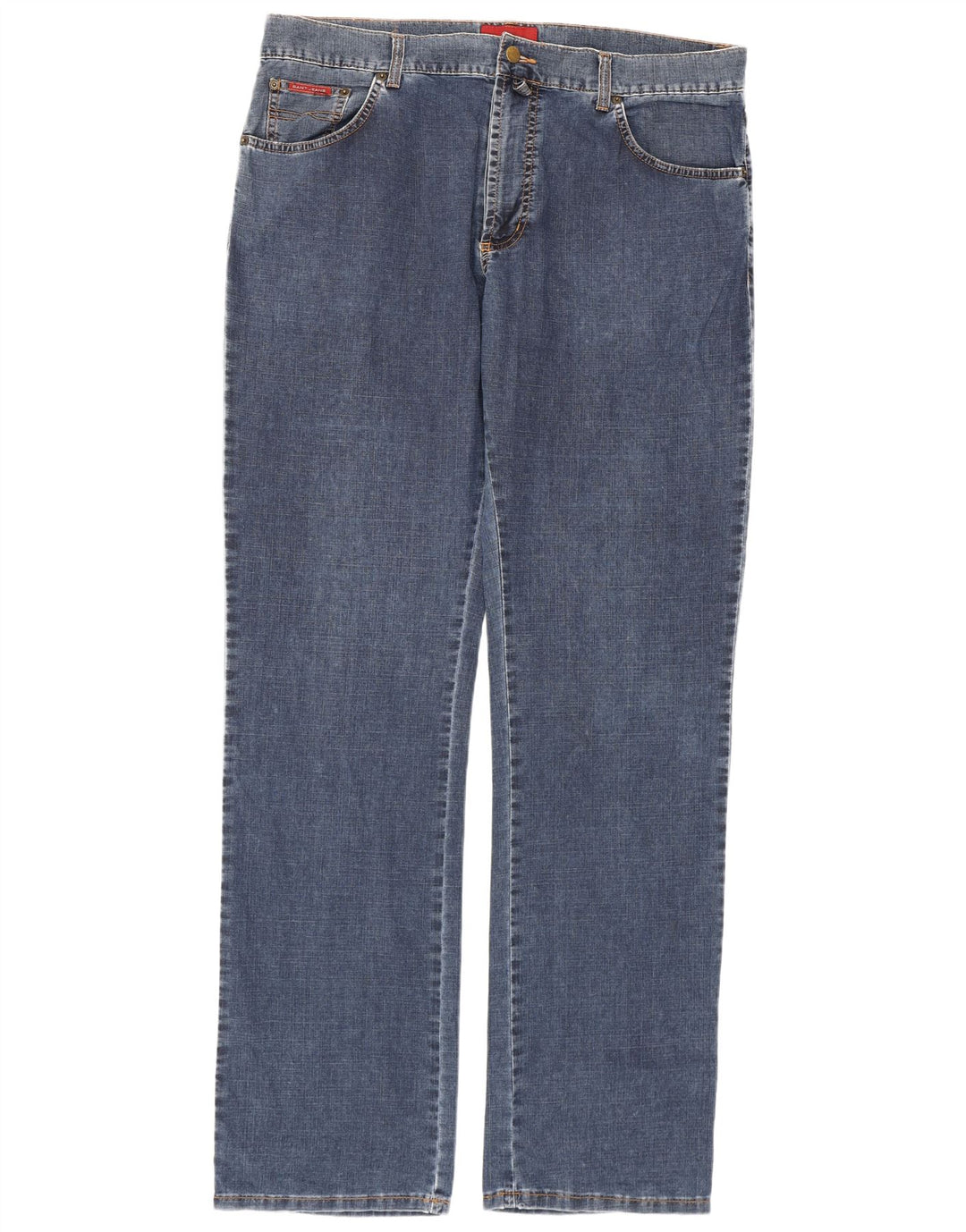 Jeans retos masculinos Gant W38 L36 algodão azul