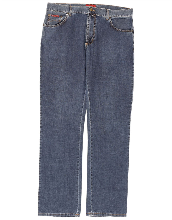 Jeans retos masculinos Gant W38 L36 algodão azul