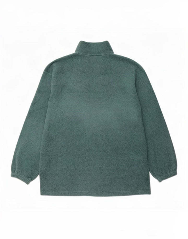 Suéter de lã masculino Invicta com zíper e gola 2XL poliéster verde