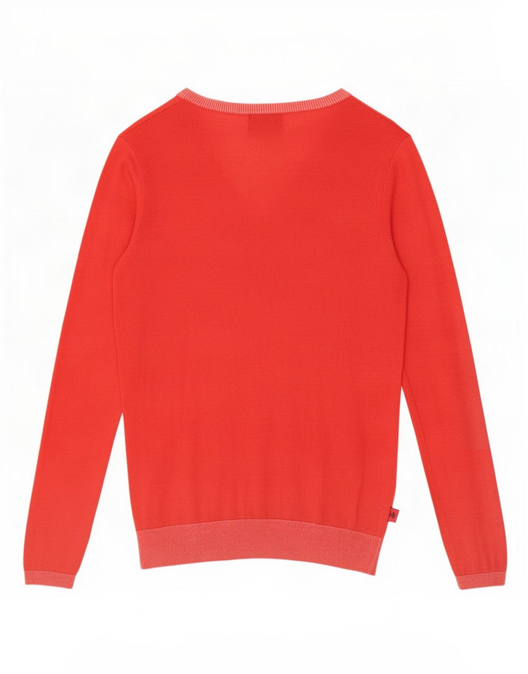 Suéter cardigã feminino Kappa UK 12 viscose vermelha média