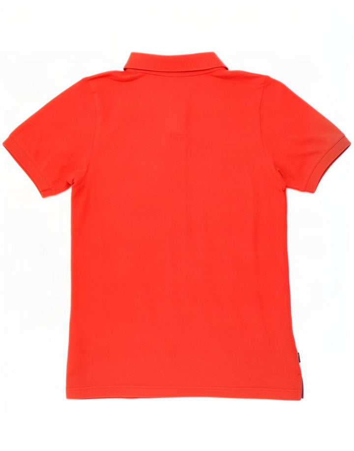 Camisa Polo Masculina Adidas Pequena Algodão Vermelho