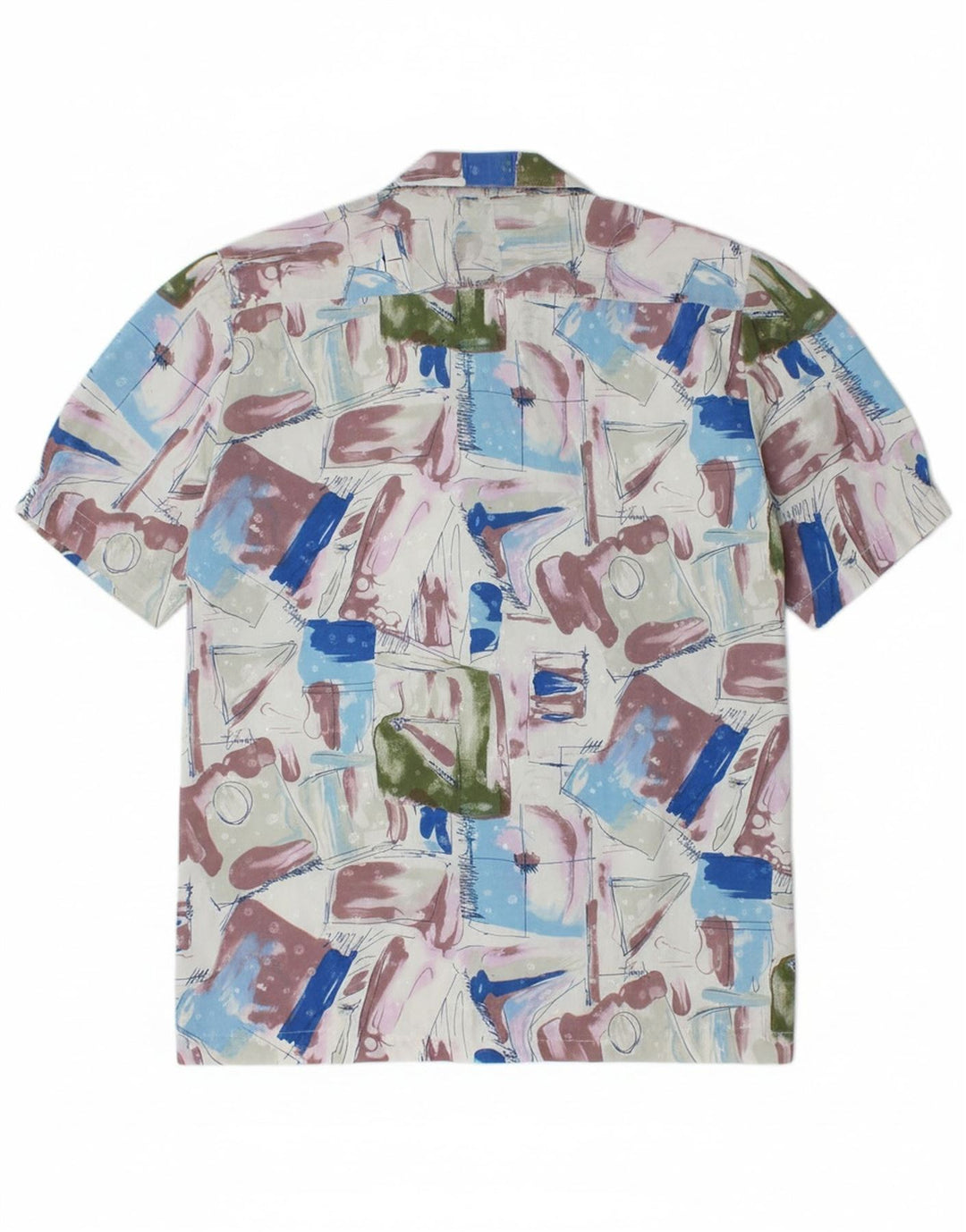 Blusa feminina GOLDEN GATE EU 38 média multicolorida geométrica