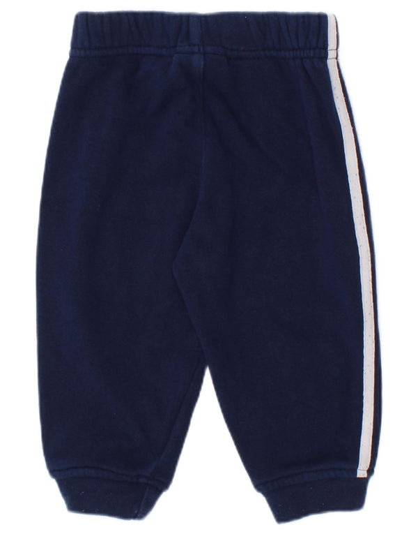 Calças de treino Adidas Baby Boys Joggers 3-6 meses algodão azul marinho