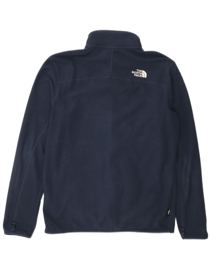 Jaqueta de lã masculina THE NORTH FACE UK 38 poliéster azul marinho médio
