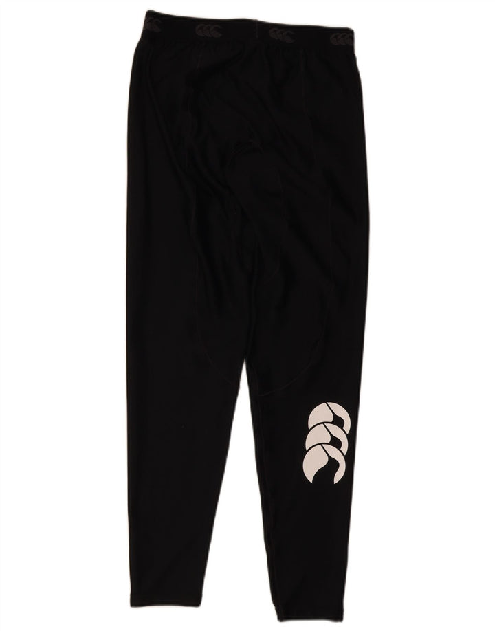 Canterbury Mens Graphic Leggings Médio Poliéster Preto