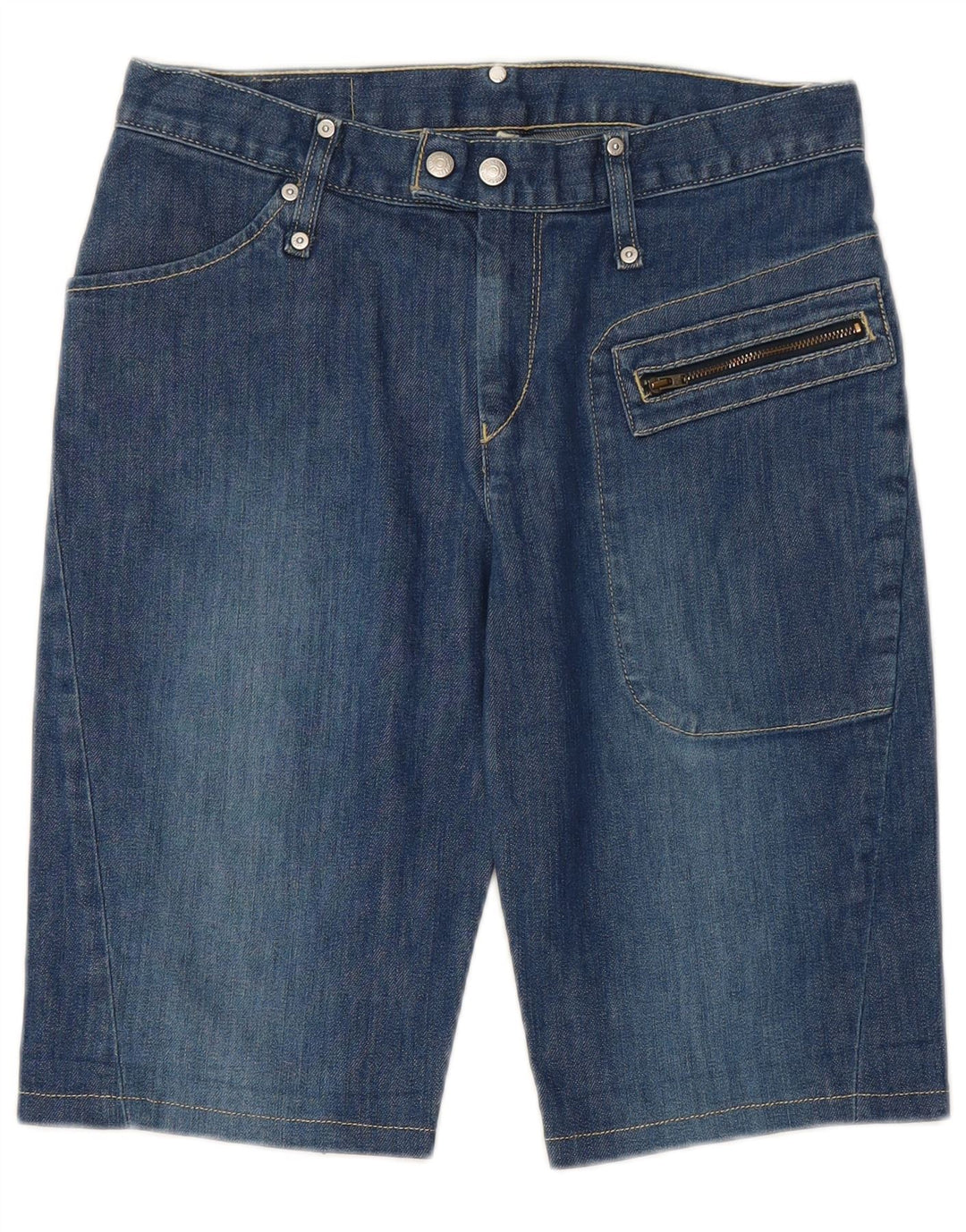 Shorts jeans feminino LEVI'S médio W30 algodão azul