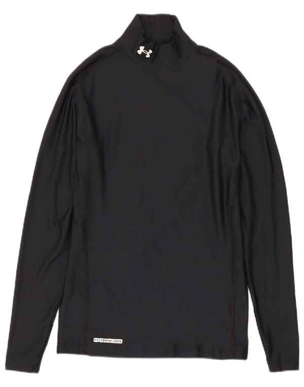 Under Armour Masculino Cold Gear Top Manga Longa XL Preto Poliéster