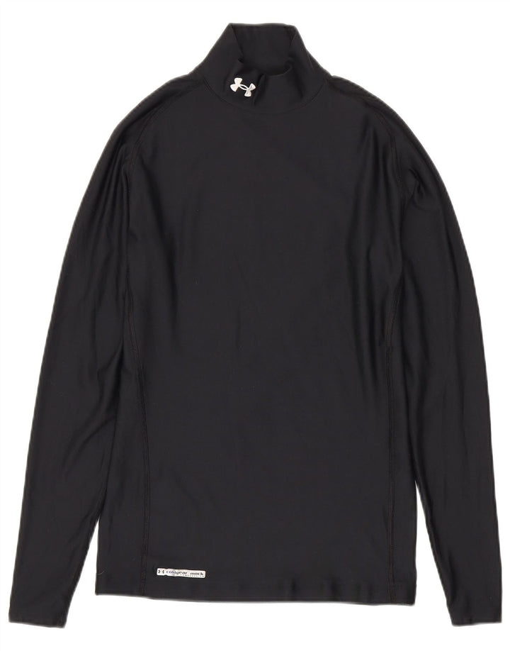 Under Armour Masculino Cold Gear Top Manga Longa XL Preto Poliéster