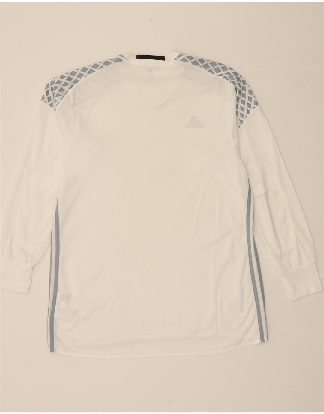 ADIDAS Mens Adizero Graphic Top Manga Longa XL Branco Poliéster
