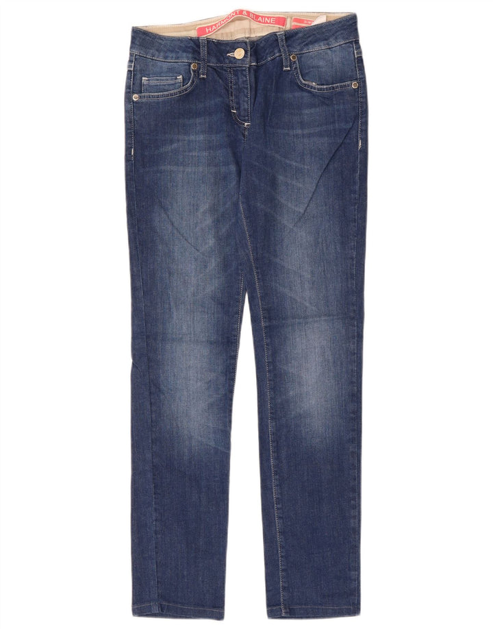 Harmont & Blaine Jeans Slim Feminino IT 42 Médio W30 L30 Azul Algodão