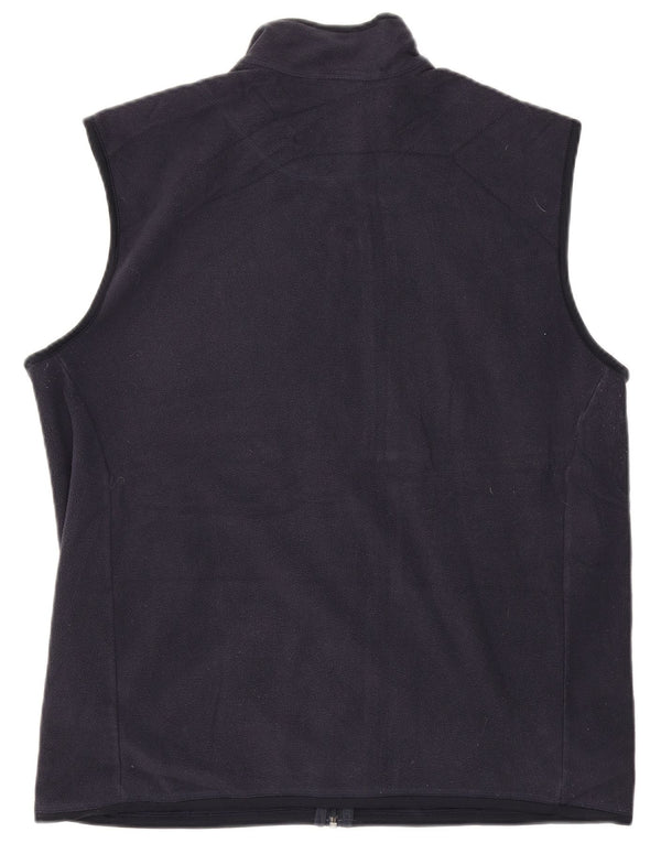 Jaqueta de lã masculina Marks & Spencer Reino Unido 40 grande azul marinho