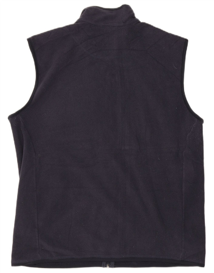 Jaqueta de lã masculina Marks & Spencer Reino Unido 40 grande azul marinho