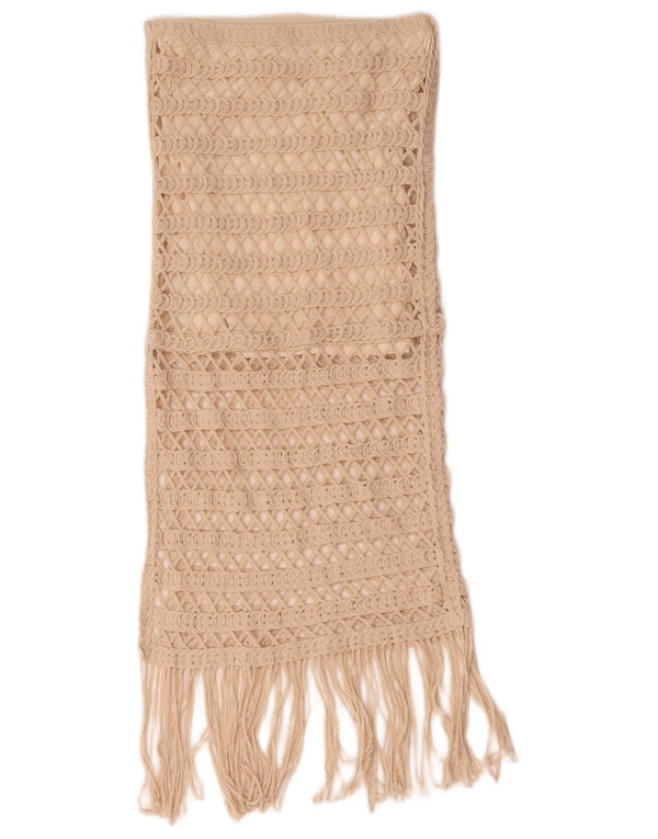 Zara Womens Maxi Skirt Medium W28 Beige Cotton