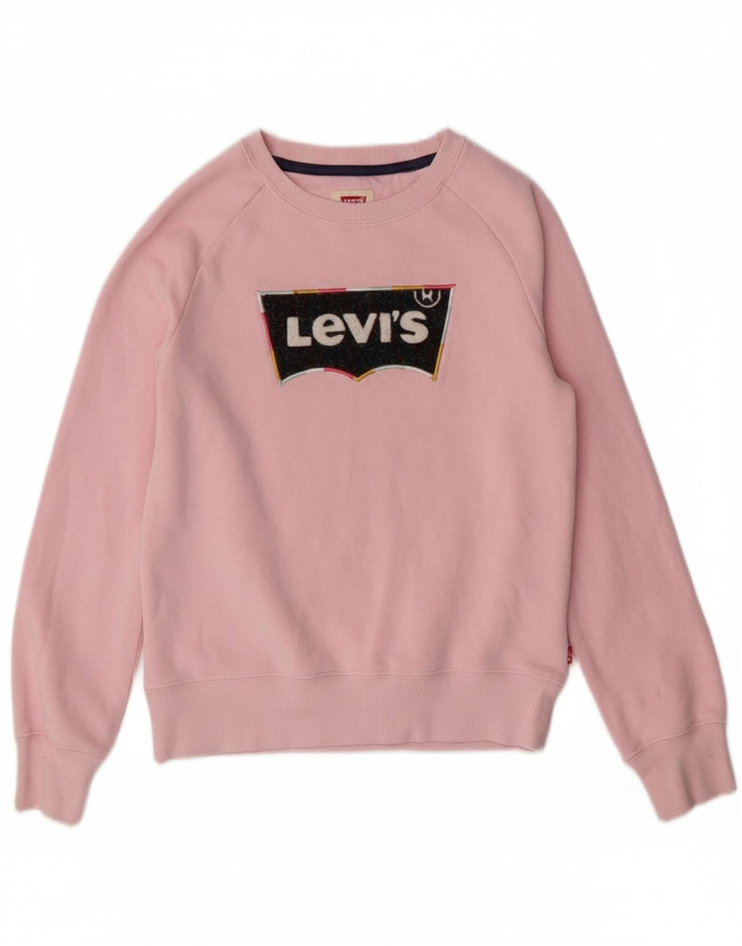 Moletom gráfico feminino LEVI'S 13-14 anos algodão rosa