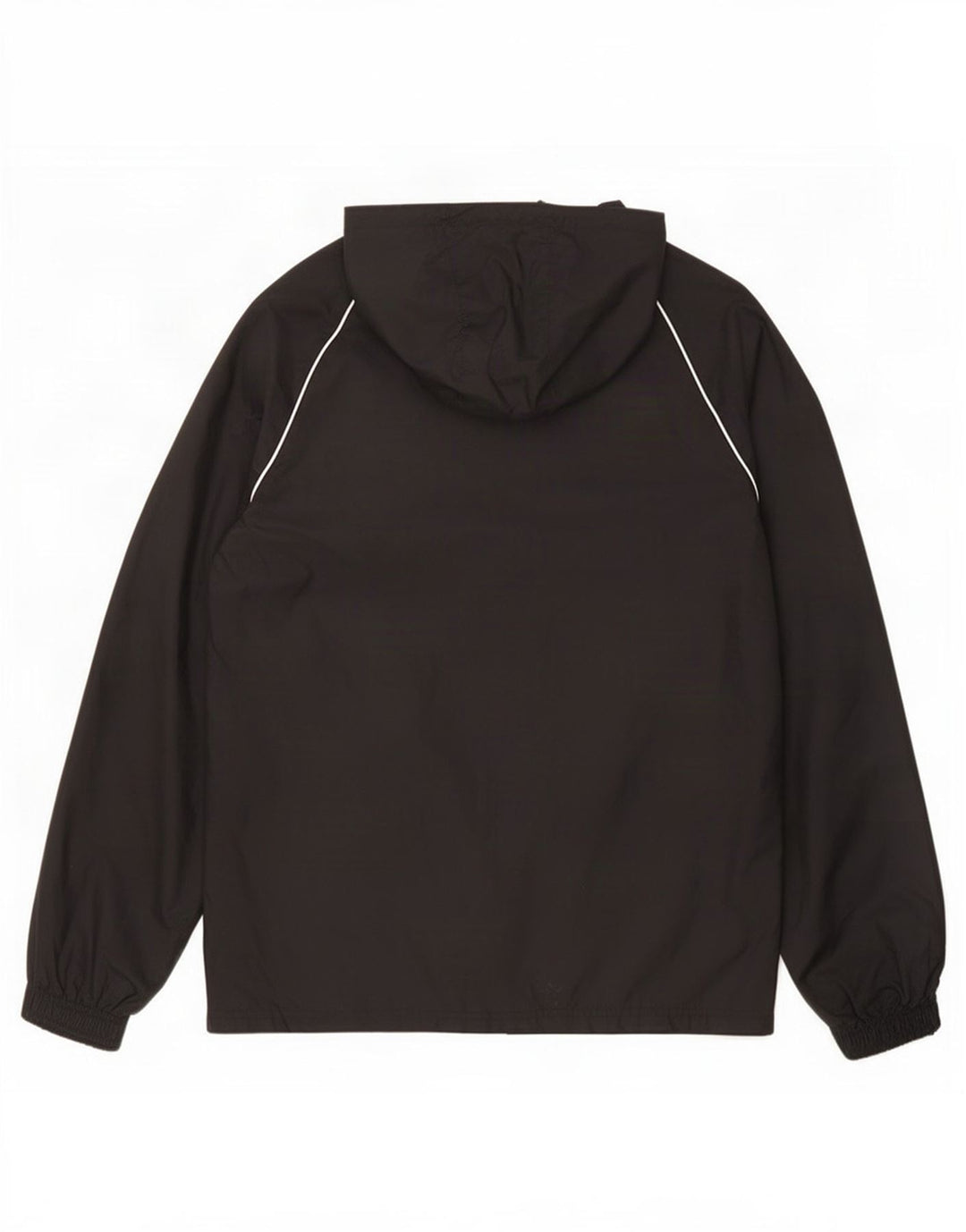 Adidas Mens Hooded Rain Jacket UK 36 Pequeno Preto Poliamida