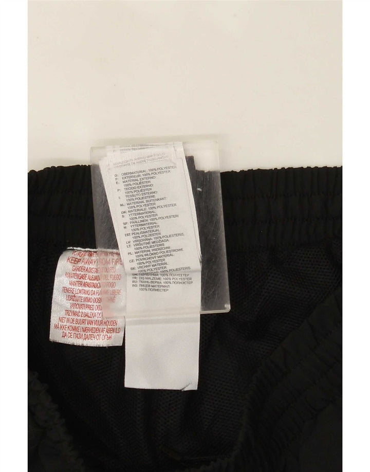 Calças de treino Adidas meninos 8-9 anos preto poliéster