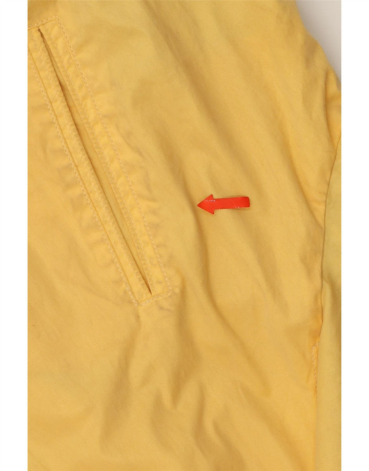 SEVENTY Womens Overcoat UK 18 XL Yellow Vintage Seventy and Second-Hand Seventy from Messina Hembry 