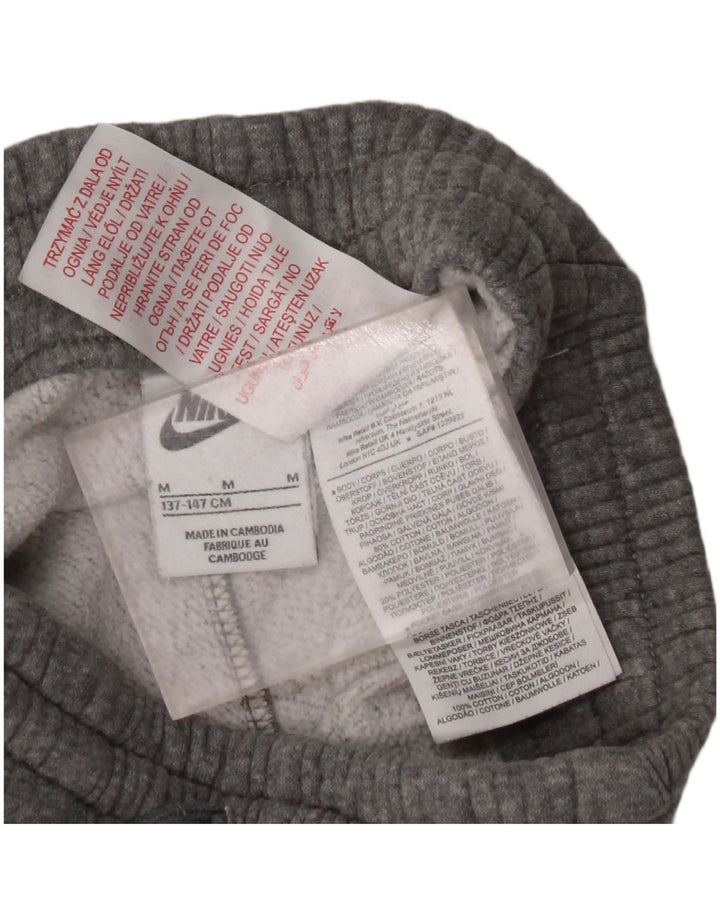 NIKE Meninos Calças de treino Joggers 10-11 anos cinza médio manchado