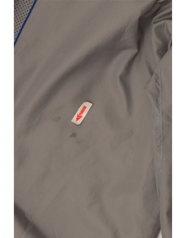 Calça esportiva Nike masculina gráfica joggers pequena cinza poliéster