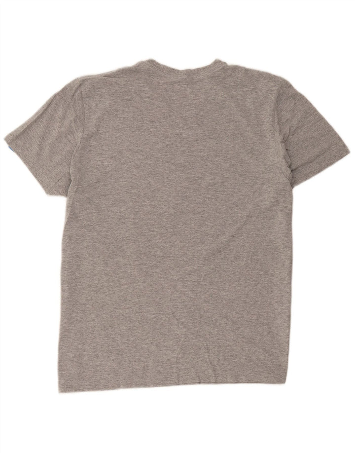 Camiseta Adidas Masculina Graphic Top Cinza Médio