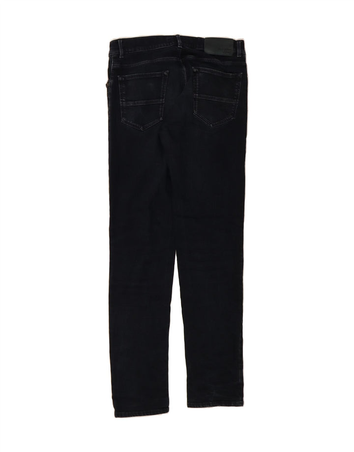 TRUSSARDI Mens Slim Jeans W32 L34 Navy Blue Vintage Trussardi and Second-Hand Trussardi from Messina Hembry 