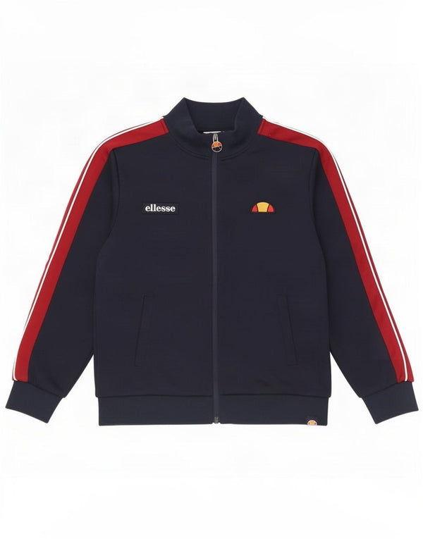 Jaqueta de treino Ellesse Boys 9-10 anos azul marinho Colourblock