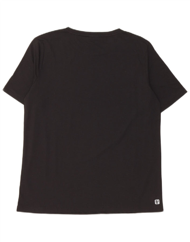 Camiseta feminina Freddy Top UK 14 Médio Preto