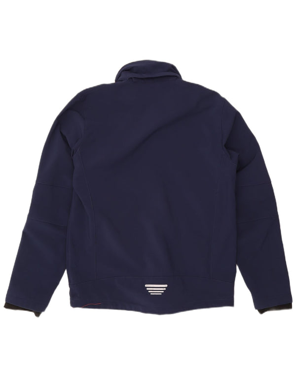 Jaqueta corta-vento masculina CMP IT 50 grande poliéster azul marinho